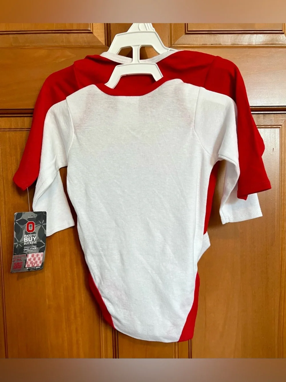 Ohio State Buckeyes 2 Pack Long-Sleeve Infant Bodysuits
